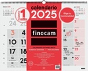 CALENDARIO PARED 25 FINOCAM NEUTRO XL MIXTO CAST