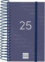 AGENDA 25 FINOCAM YEAR 7.9X12.7 D/P AZUL CAT