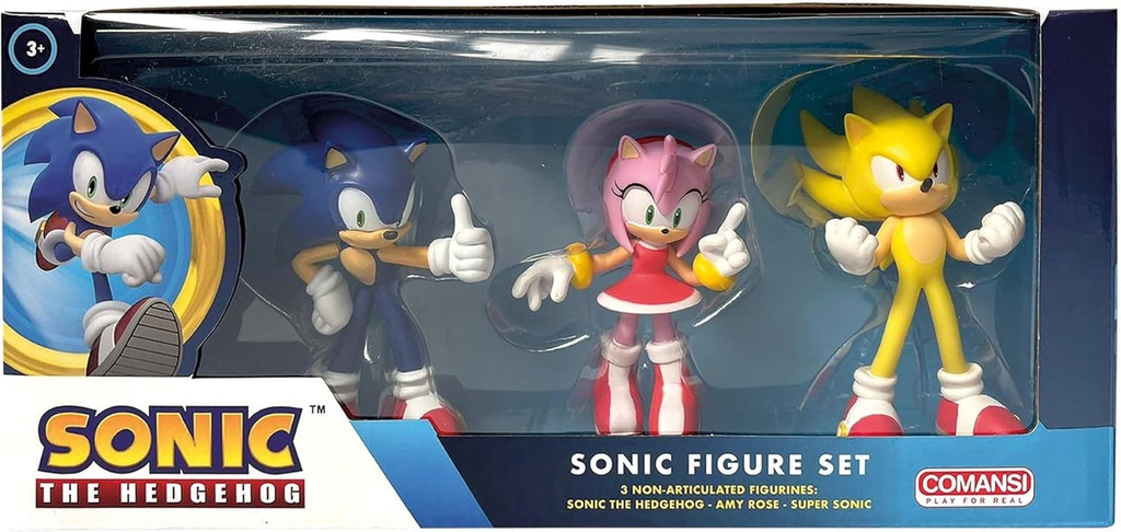 Set Colección Super Sonic (3 figuras)