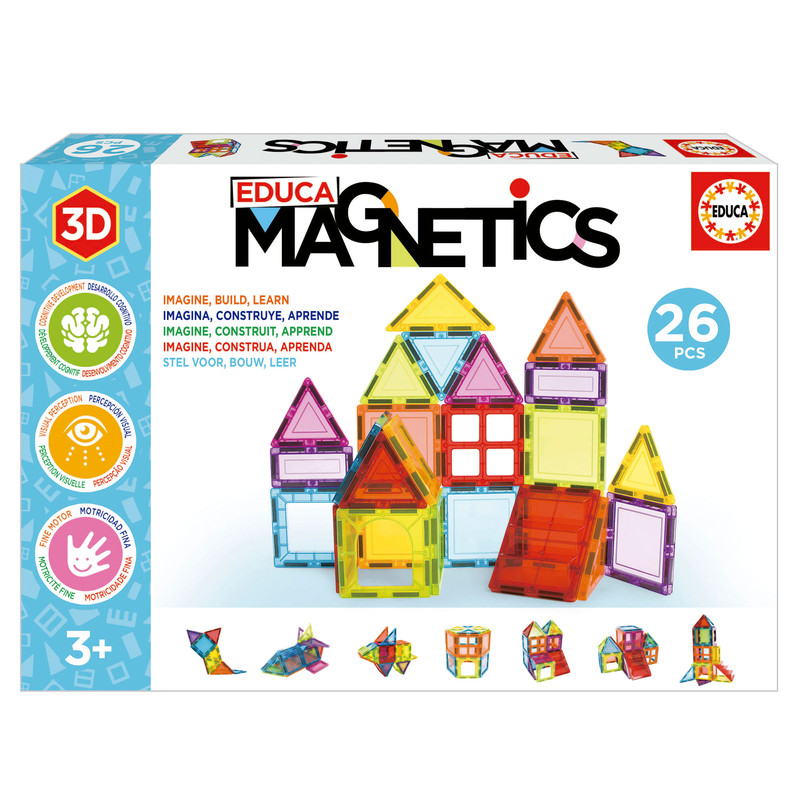 26PCS EDUCA MAGNETICS EDUCA 20022