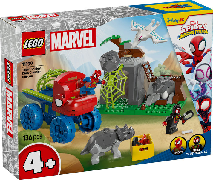 Todoterreno Dinosaurio y Equ.. V29 LEGO 11199