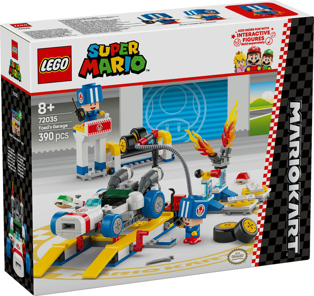 Mario Kart”: Garaje de Toad V29 LEGO 72035