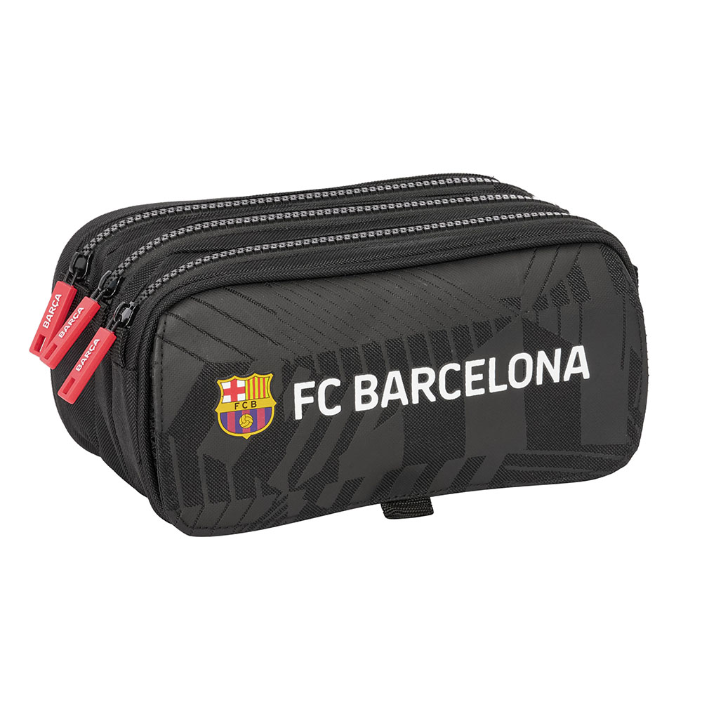 PORTATODO TRIPLE BIG F.C.BARCELONA "BLACK" 21.5x10x4cm