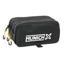 PORTATODO TRIPLE BIG MUNICH "TOPO" 21.5x10x4cm
