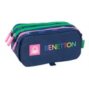 PORTATODO TRIPLE BIG BENETTON "DAMERO" 21.5x10x4cm
