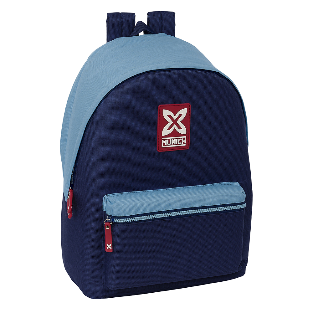 MOCHILA DOBLE PARA PORTATIL 15,6"+USB MUNICH "ROYAL" 31x44x3cm