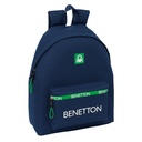 MOCHILA BENETTON "GREEN" 33x42x3cm