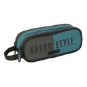 PORTATODO DOBLE SAFTA "URBAN STYLE" 21x8x6cm
