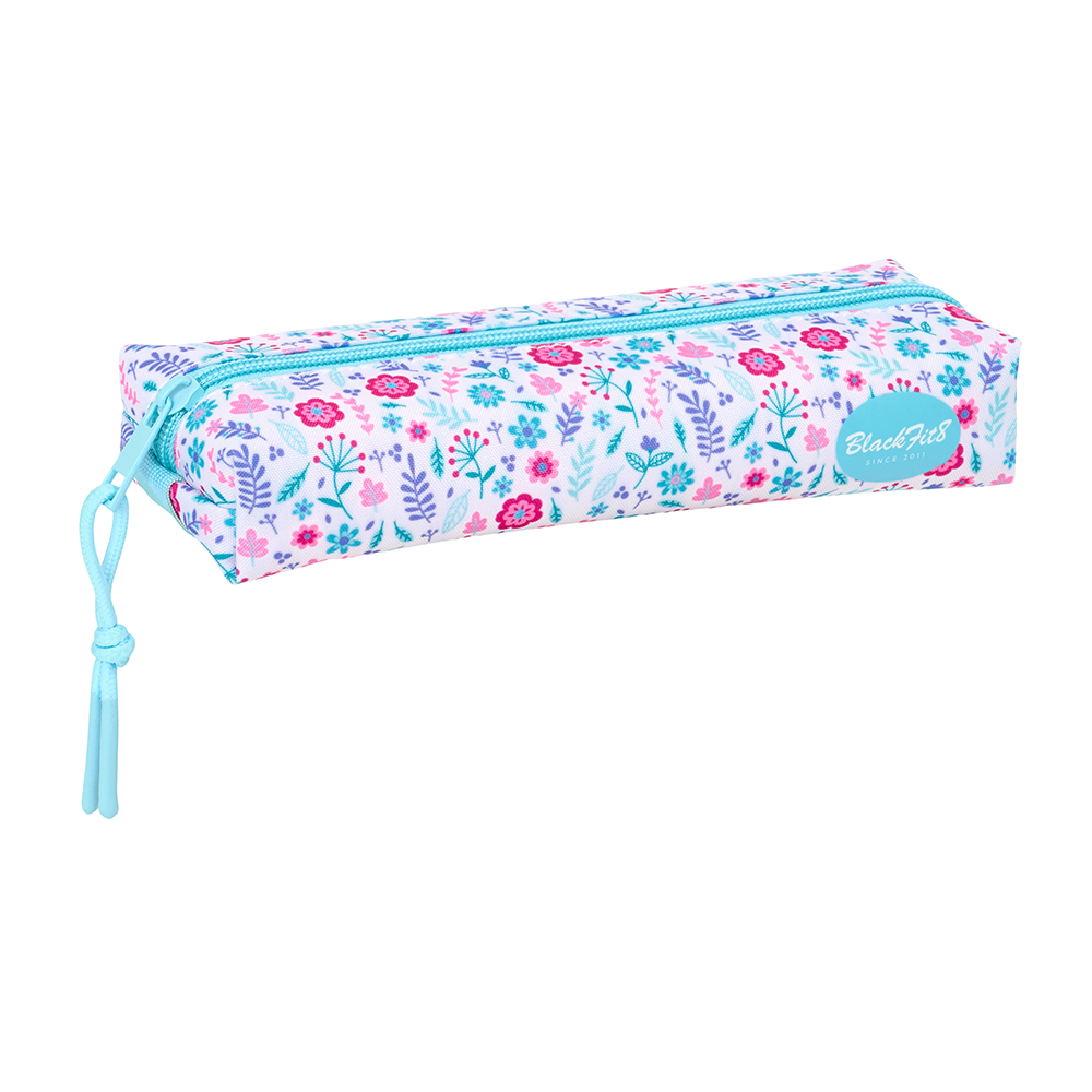PORTATODO RECTANGULAR C/GOMA ELAST. 22CM BLACKFIT8 "COOL" 22x4x7cm