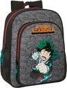 MOCHILA JUNIOR ADAPT.CARRO MY HERO ACADEMIA 32x38x3cm