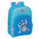 MOCHILA INFANTIL ADAPT.CARRO STITCH "HAWAII" 26x34x3cm