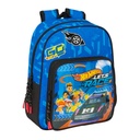 MOCHILA INFANTIL ADAPT.CARRO HOT WHEELS "LET'S RACE" 27x33x3cm