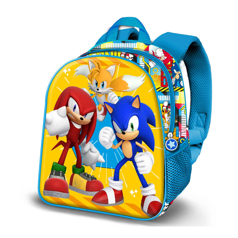 SONIC Mochila 3D Elite S&K KARACTERMANIA  7672 25x30x3cm