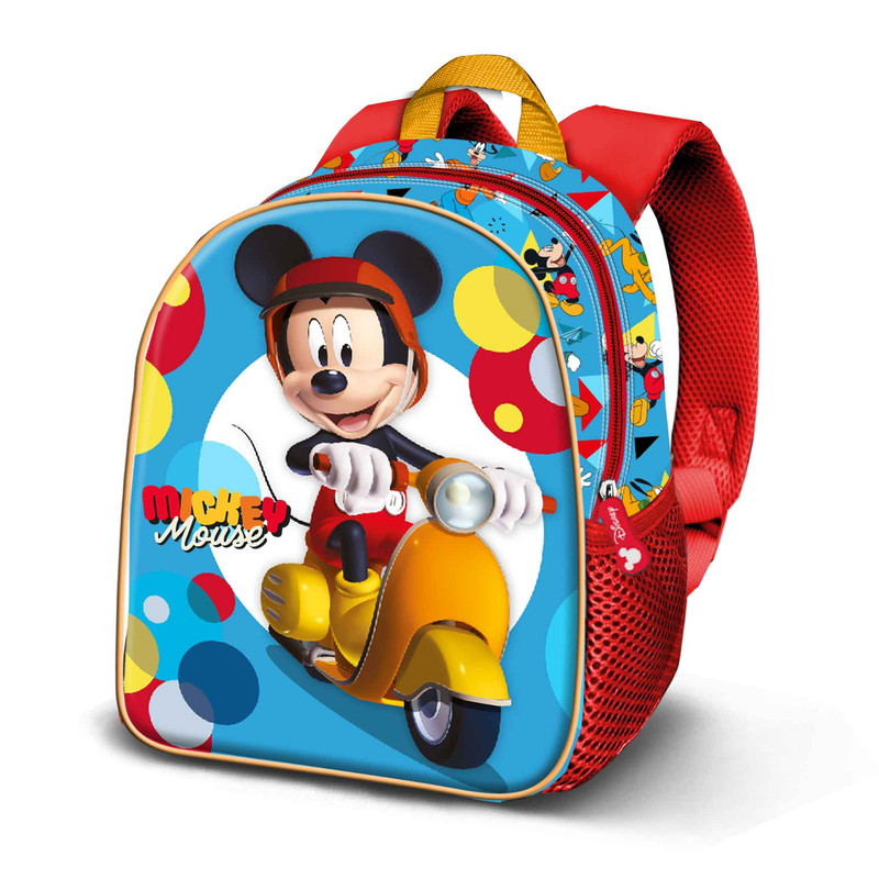 MICKEY Mochila 3D Elite Scoote KARACTERMANIA  8180 25x30x3cm