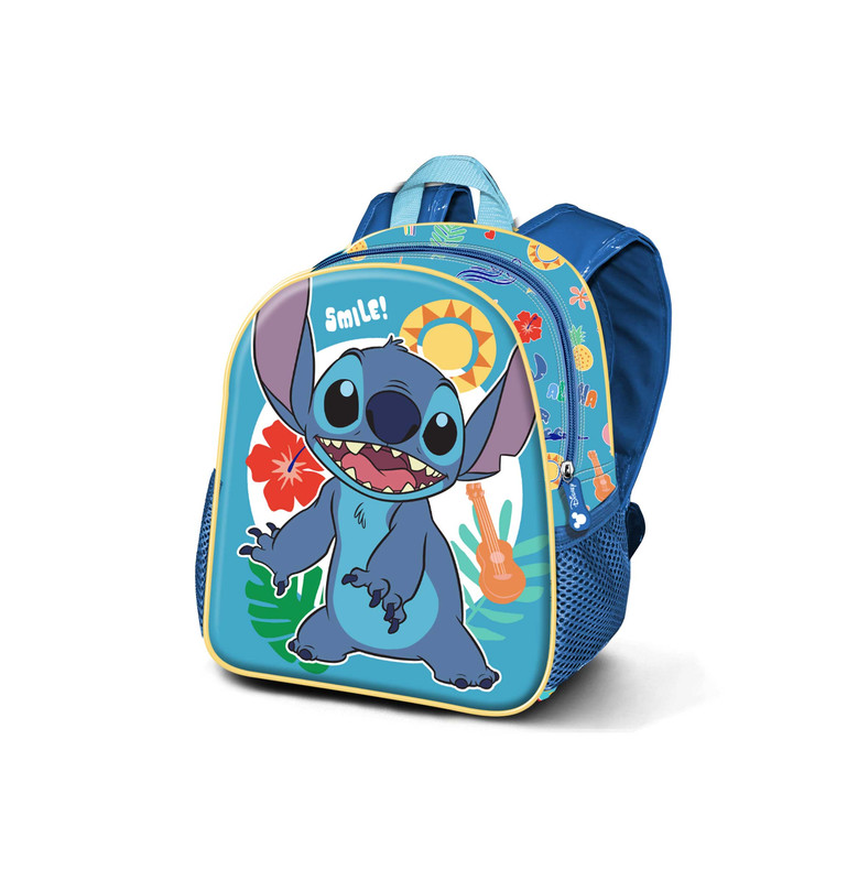 LILO Y STITCH Mochila 3D Pq Sm KARACTERMANIA  7544 25x30x3cm