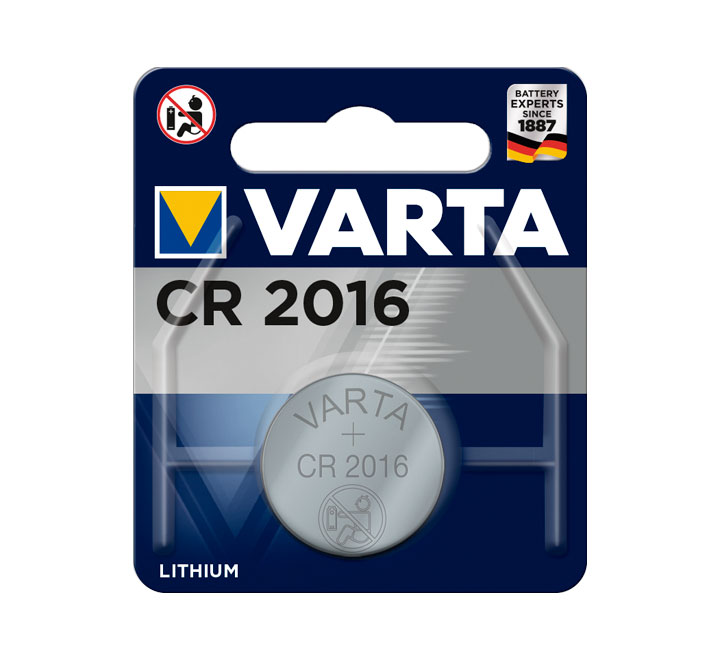 BLÍSTER 1 PILA VARTA DE BOTÓN CR2016