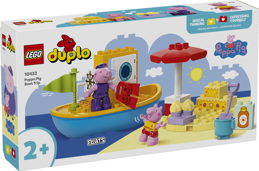 Excursión en Barco de Peppa Pig LEGO 10432