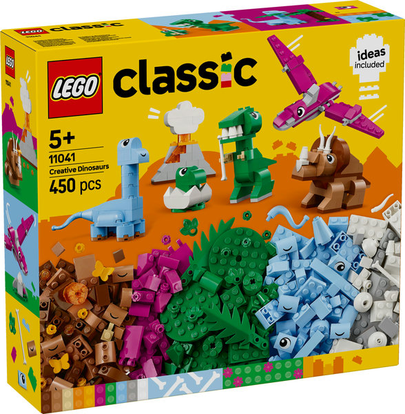 Dinosaurios Creativos LEGO 11041