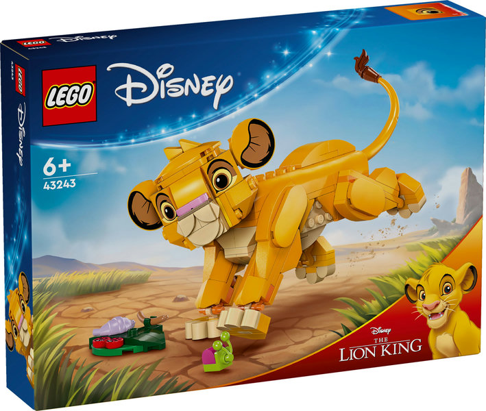 El Rey León: Simba Cachorro LEGO 43243