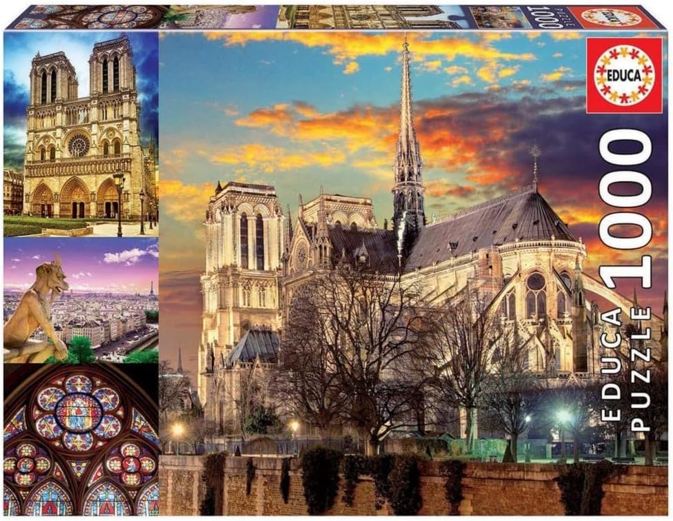PUZZLE 1000 COLLAGE NOTRE DAME FSC( EDUCA 18456