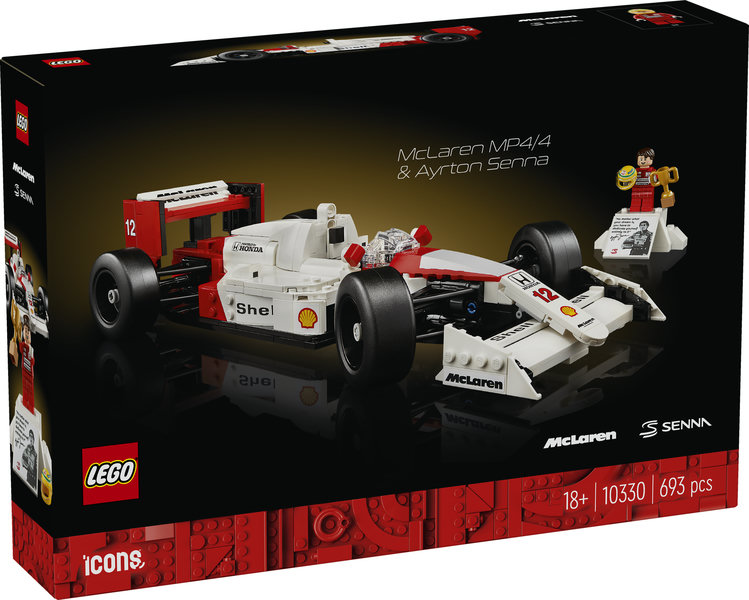 McLaren MP4/4 y Ayrton Senna LEGO 10330