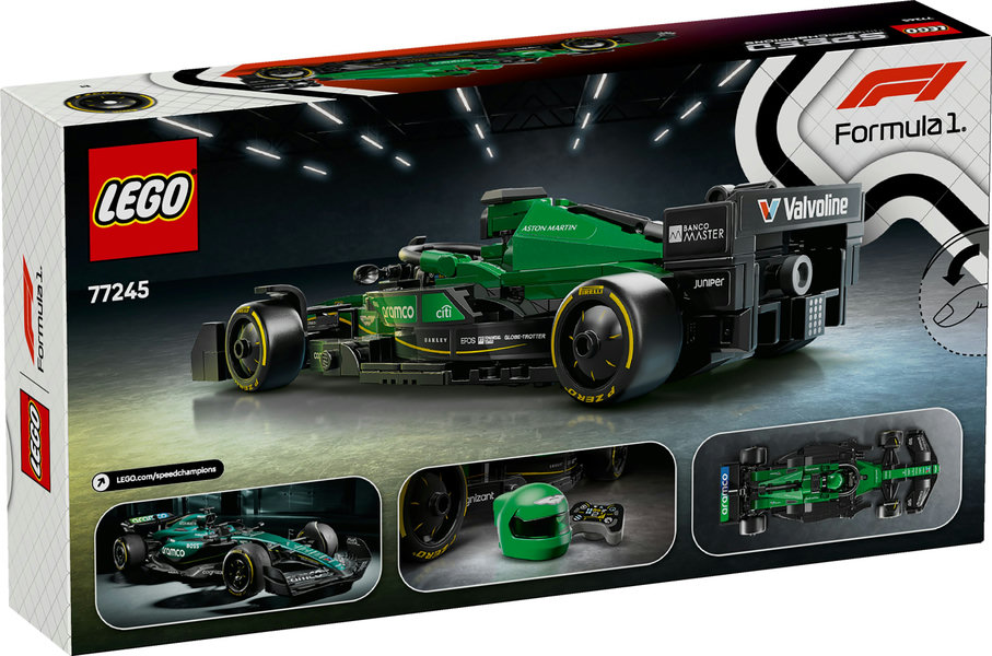 Coche de Carreras Aston Martin Aramco F1® AMR24 LEGO 77245
