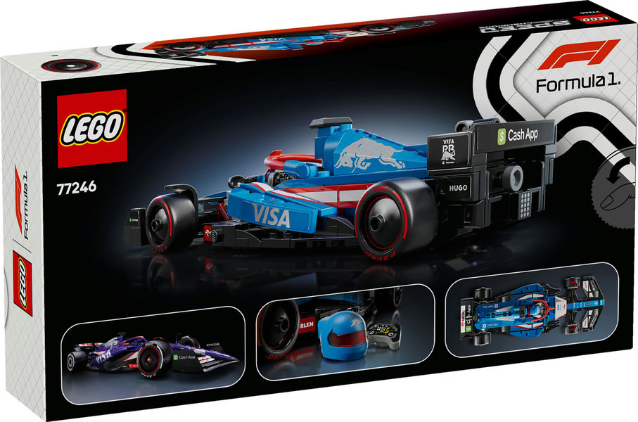 Coche de Carreras Visa Cash App RB VCARB 01 F1® LEGO 77246