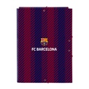 CARPETA FOLIO 3 SOLAPAS F.C.BARCELONA safta512429068 26x33.5x2.5cm