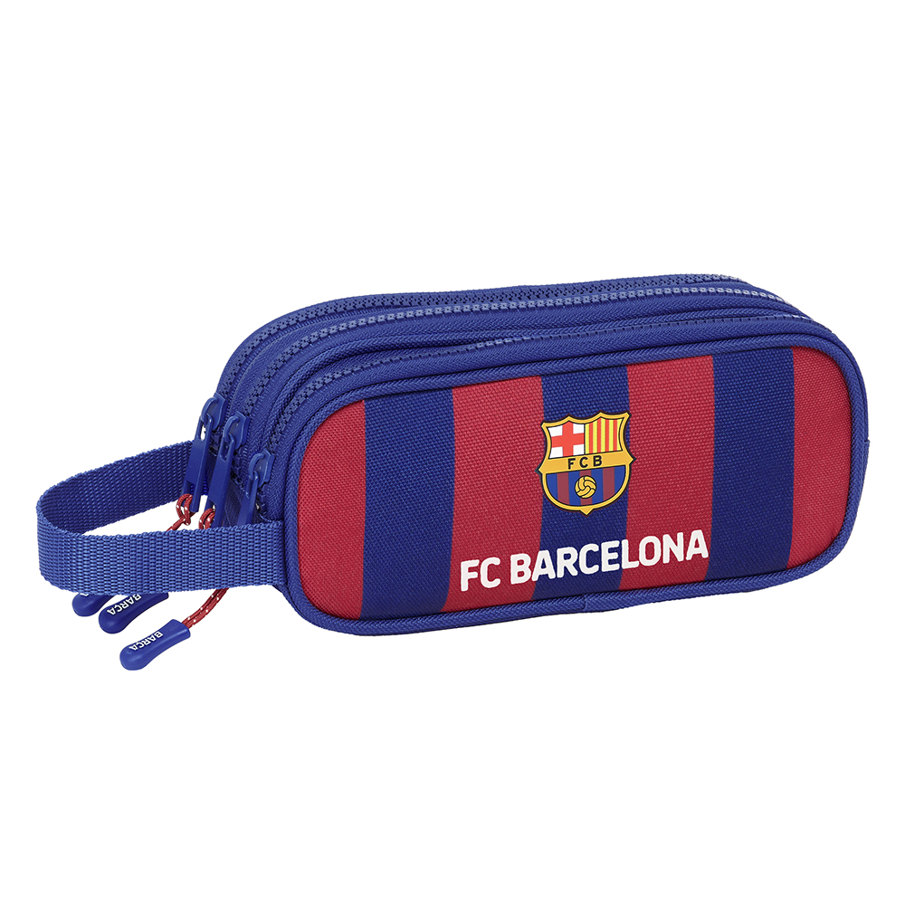 PORTATODO TRIPLE F.C.BARCELONA safta812429635 21x8.5x2cm