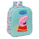 MOCHILA GUARDERIA 3D BOLSILLO RED PEPPA PIG safta622472011 22x27x3cm