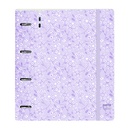CARPEBLOCK PP FOAM 4 ANI 35MM C/RECAMBIO SAFTA "LIGHT PURPLE FLOWERS" safta542433667 27x32x4cm