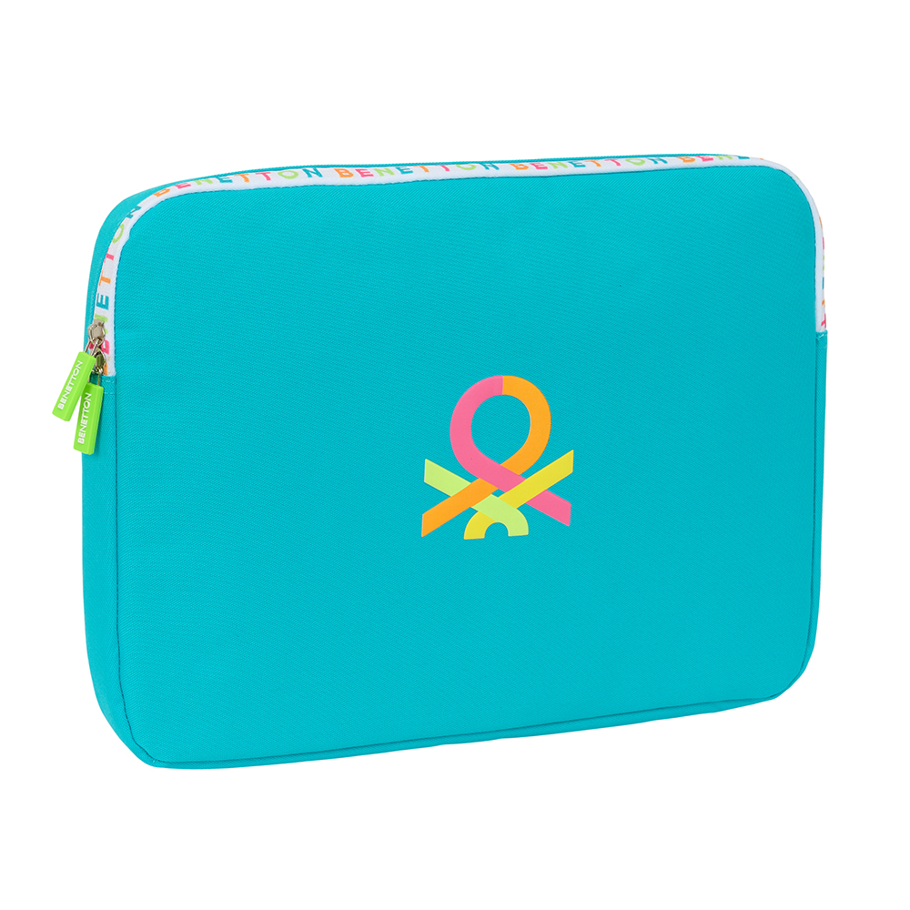 FUNDA PARA PORTATIL 15,6'' BENETTON "SUMMER" safta642515935 39.5x27.5x3.5cm