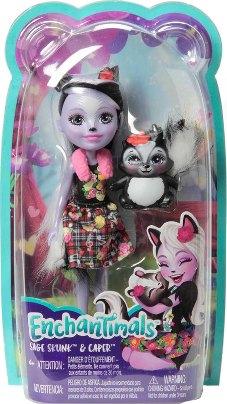 MUÑECA BÁSICA ENCHANTIMALS SURTIDA DVH87 MATTEL FXM72