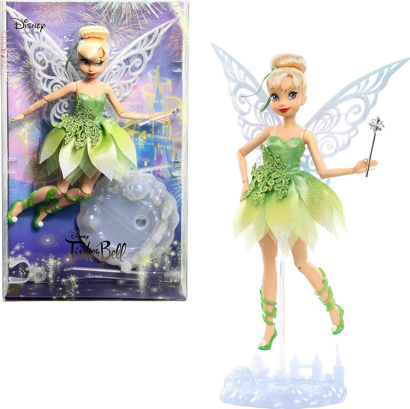 MUÑECA COLECCIÓN CAMPANILLA DISNEY 100 ANIV. HLX67 MATTEL 