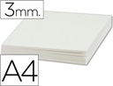 CARTON PLUMA LIDERPAPEL DOBLE CARA DIN A4 ESPESOR 3 MM