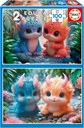 PUZZLE 2X100 MONSTRUOS ADORA