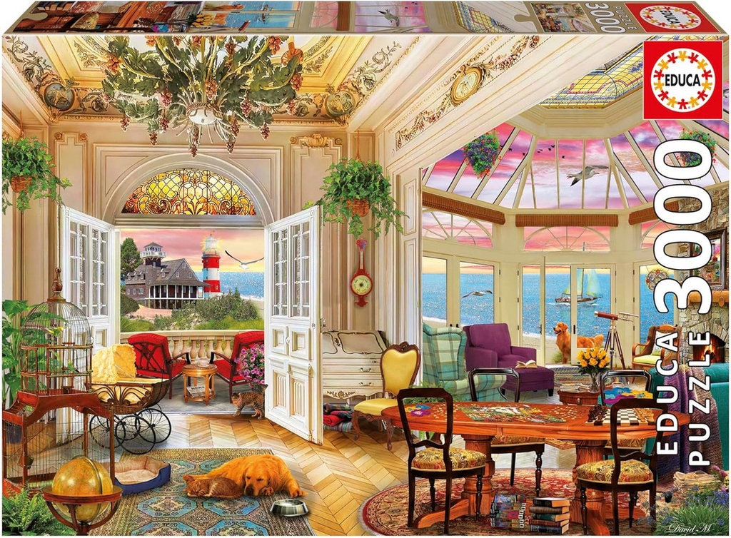 PUZZLE 3000 VIDA EN LA COSTA