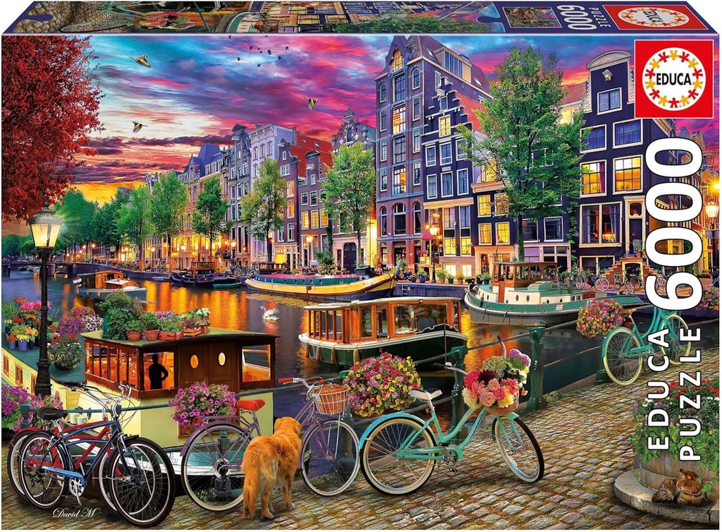 PUZZLE 6000 BICICLETAS EN AM