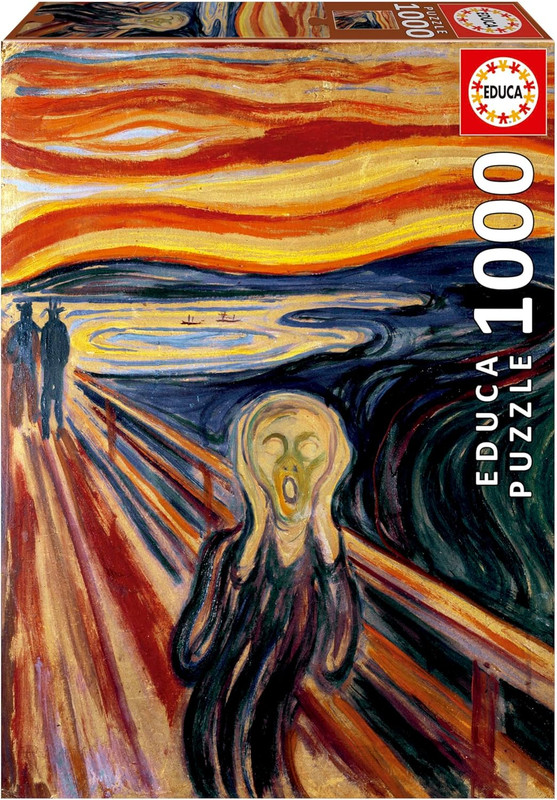 PUZZLE 1000 EL GRITO, E.MUNC