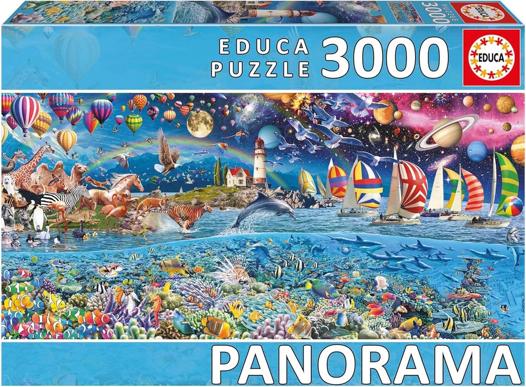 PUZZLE 3000 VIDA PANORAMA FS