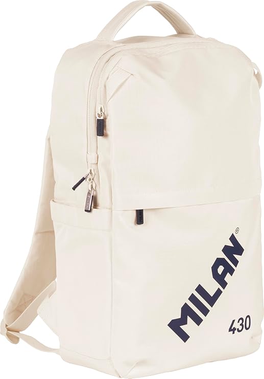 Mochila escolar cierre bloqueable 15l, 430 since 1918 beig 46x30x4cm