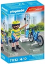 Patrulla en bicicleta PLAYMOBIL 71732