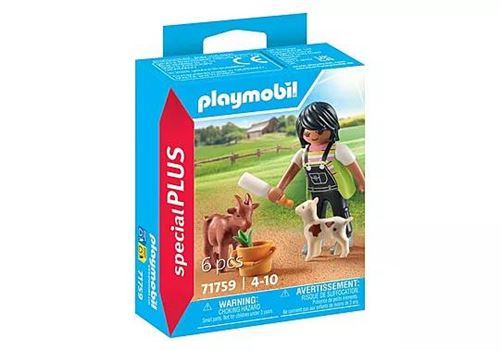 Mujer con cabras PLAYMOBIL 71759