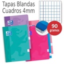 BLOC Fº 80H 90G. CUAD.4X4 C/M COLORS TENDENCIA