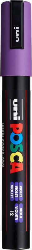 UNI ROTULADOR POSCA PC5M VIOLETA