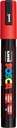 UNI ROTULADOR POSCA PC5M 1.8-2.5 ROJO
