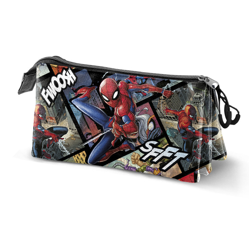 SPIDERMAN portatodo Triple Panels KARACTERMANIA 8258 31x5x44cm