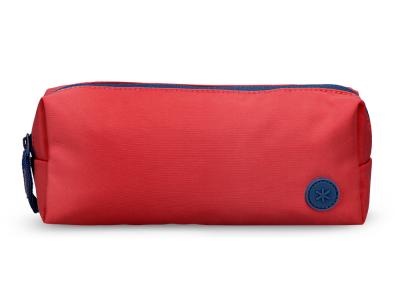 Estuche portatodo antartik basic pack 1 compartimento granate compañero mochila 80x55x210 mm.