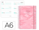 AGENDA ESCOLAR LIDERPAPEL 25-26 TEENS PATTERNS ABSTRACT PATTERN SEMANA VISTA A6 BILINGUE PAPEL FSC 8