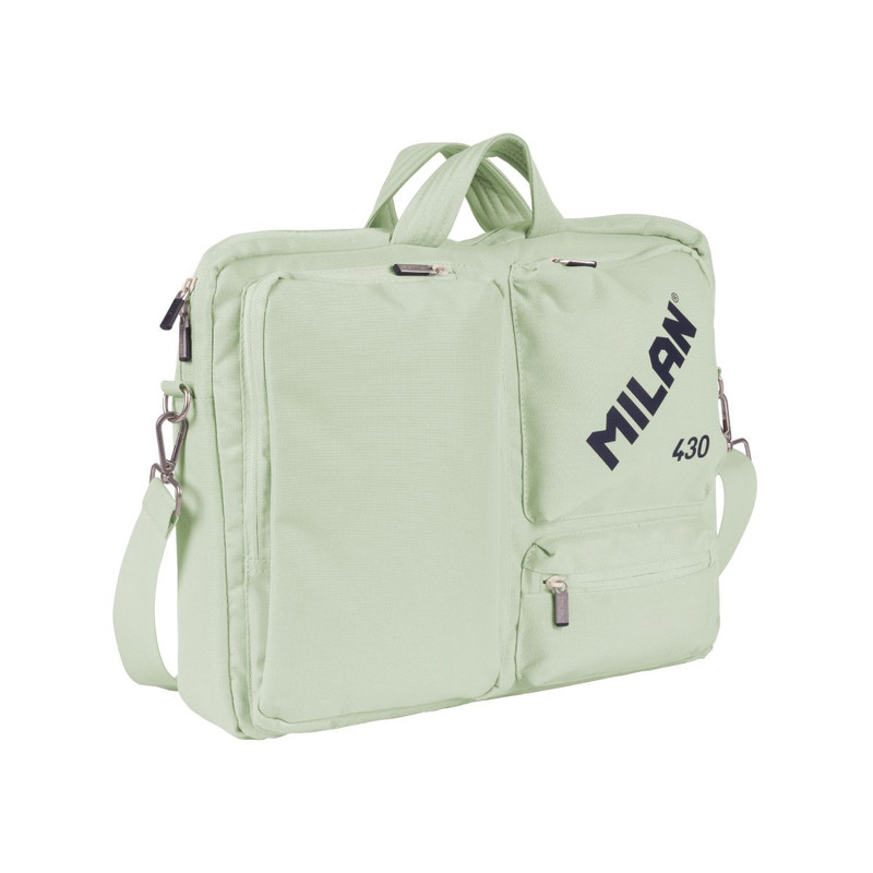Maletín para portátil, colección 430 since 1918, verde MILAN 624303SNCGR